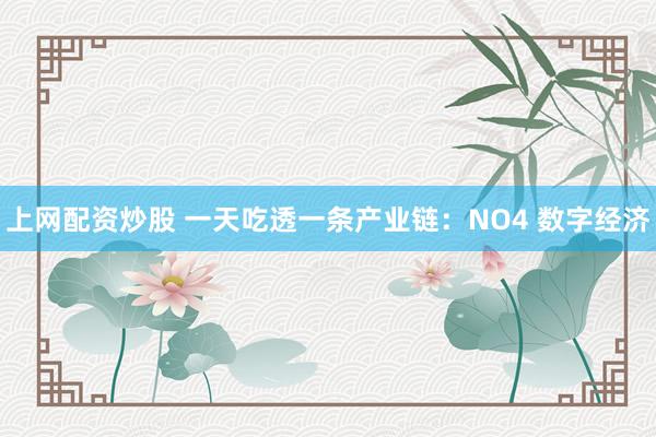 上网配资炒股 一天吃透一条产业链：NO4 数字经济