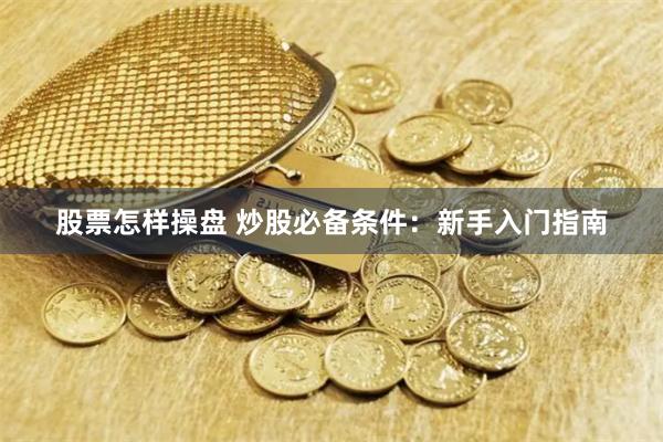股票怎样操盘 炒股必备条件：新手入门指南